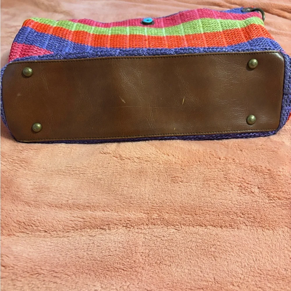 Coldwater Creek Multicolor Woven Shoulder Bag - Picture 6 of 6